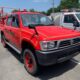 1998 Toyota Hilux pickup, ex fire vehicle. Only 12,000km!